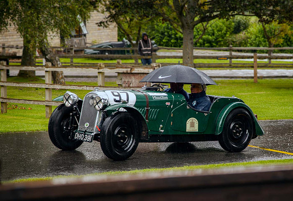 Custom soft top old racer