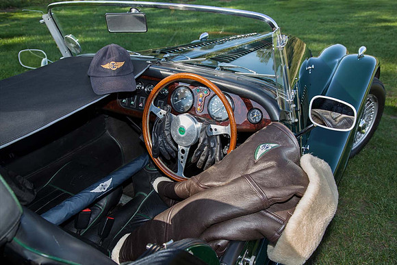 In the cockpit