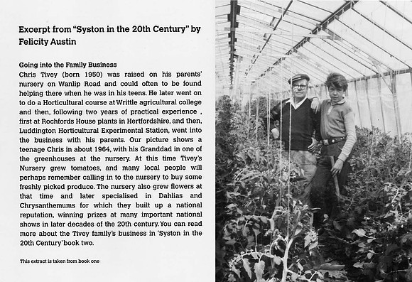 Excerpt from "Syston in the 20th Century" book 1