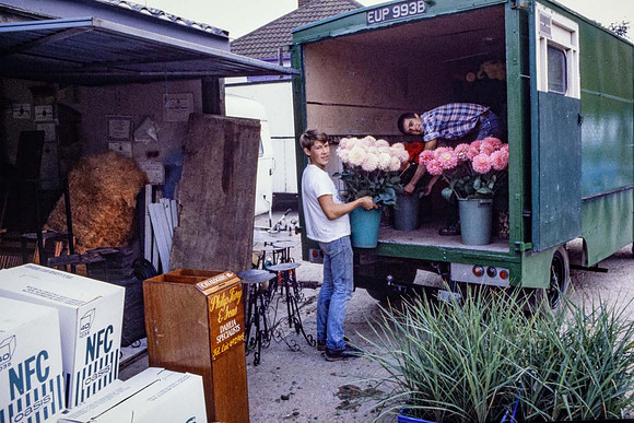 Loading the van