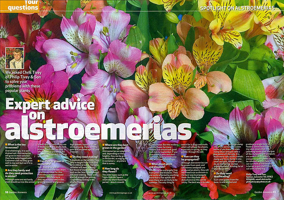 Garden Answers magazine  2014